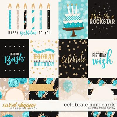 Celebrate: Him Cards by Kristin Cronin-Barrow