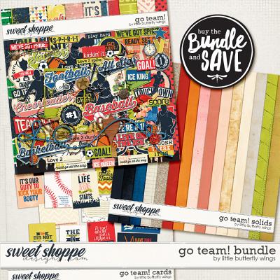 Go team! bundle by Little Butterfly Wings