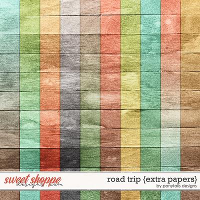Road Trip Extra Papers by Ponytails