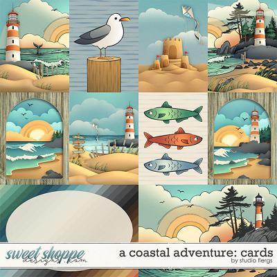 A Coastal Adventure: CARDS by Studio Flergs