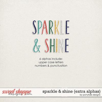 Sparkle & Shine Extra Alphas by Ponytails