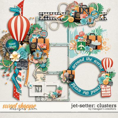 Jet-Setter: Clusters by Meagan's Creations