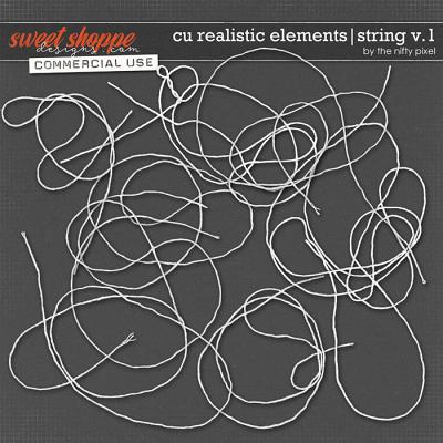 CU REALISTIC ELEMENTS | STRING V.1 by The Nifty Pixel