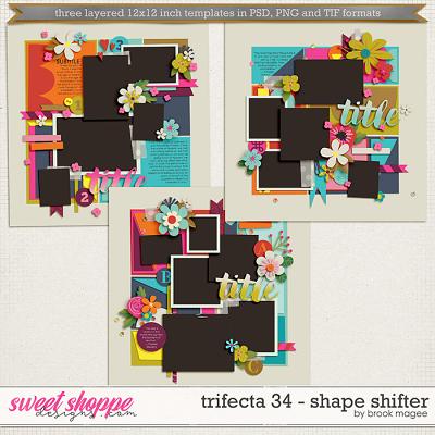 Brook's Templates - Trifecta 34 - Shape Shifter by Brook Magee 