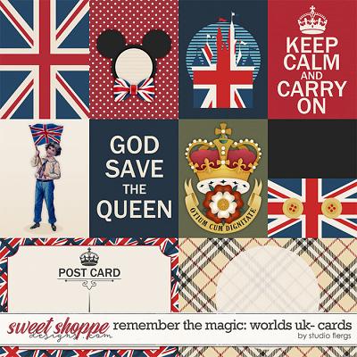 Remember the Magic: WORLDS- UK: CARDS by Studio Flergs