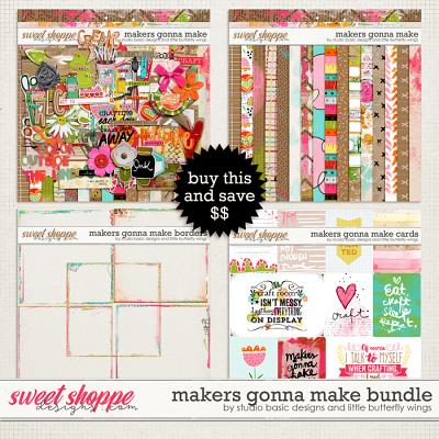 Makers Gonna Make Bundle by Studio Basic and Little Butterfly Wings