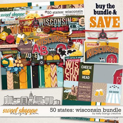 50 States: Wisconsin Bundle by Kelly Bangs Creative