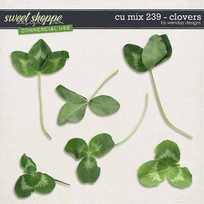 CU MIx 239 - Clovers by WendyP Designs