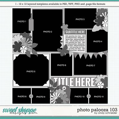 Cindy's Layered Templates - Photo Palooza 103 by Cindy Schneider