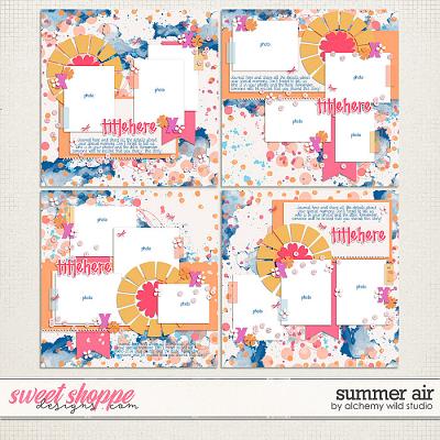 Summer Air Layered Templates by Amber
