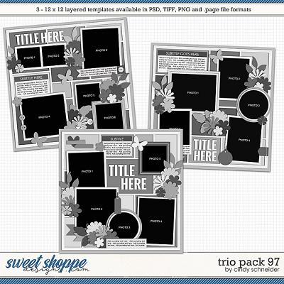 Cindy's Layered Templates - Trio Pack 97 by Cindy Schneider