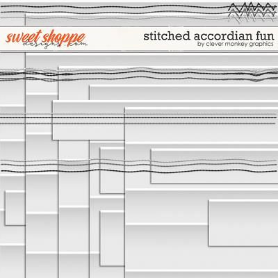 Stitched Accordion Fun by Clever Monkey Graphics