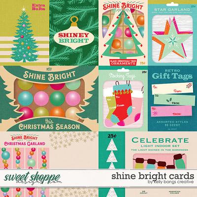 Shine Bright Cards by Kelly Bangs Creative