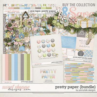 Pretty Paper Bundle by Ponytails