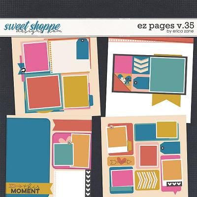 EZ Pages v.35 Templates by Erica Zane