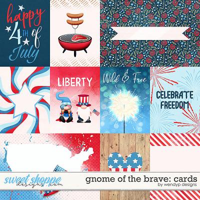 Gnome of the brave - cards by WendyP Designs