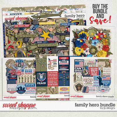 Family Hero Bundle by LJS Designs