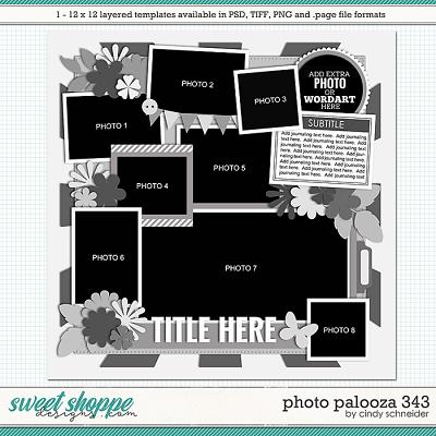 Cindy's Layered Templates - Photo Palooza 343 by Cindy Schneider