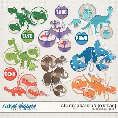 Stompasaurus {Extras} by Digilicious Design 