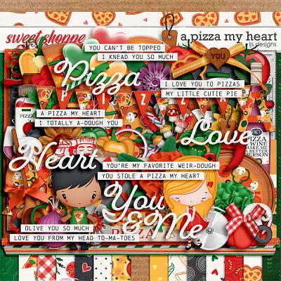 A Pizza My Heart by LJS Designs 