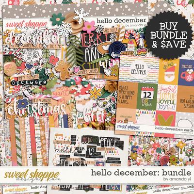 Hello December: bundle by Amanda Yi