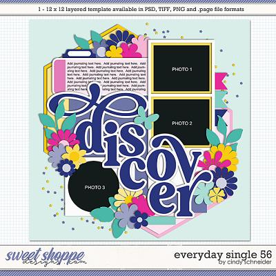 Cindy's Layered Templates - Everyday Single 56 by Cindy Schneider