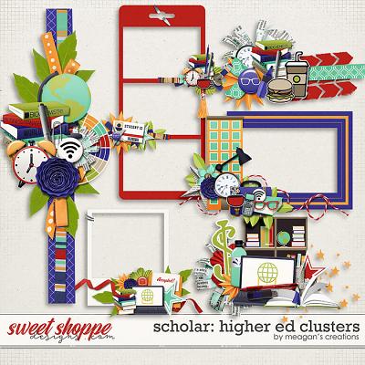 Scholar: Higher Ed Clusters by Meagan's Creations