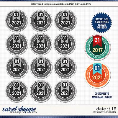 Cindy's Layered Templates - Date It 19 by Cindy Schneider