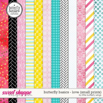 Butterfly Basics - Love (small prints) by Little Butterfly Wings