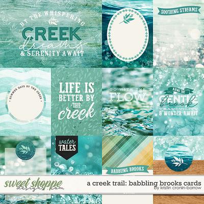 A Creek Tale: Babbling Brooks Cards by Kristin Cronin-Barrow