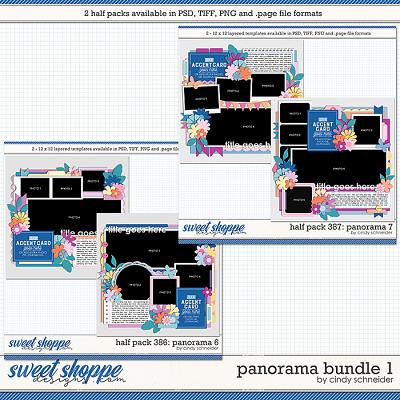 Cindy's Layered Templates - Panorama Bundle 1 by Cindy Schneider