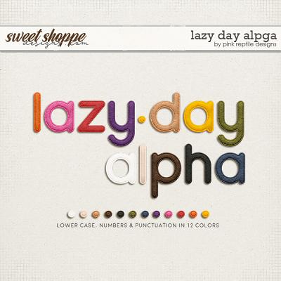 Lazy Day Alpha by Pink Reptile Designs