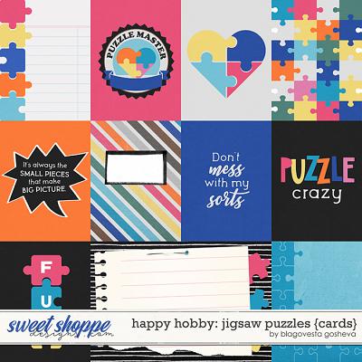 Happy Hobby: Jigsaw Puzzles {cards} by Blagovesta Gosheva