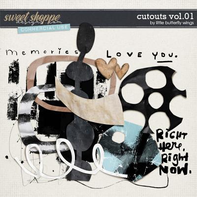 Cutouts vol.01 by Little Butterfly Wings
