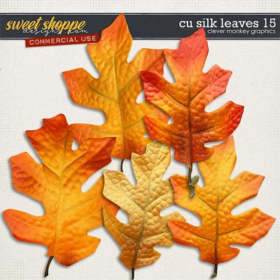 CU Silk Leaves 15 by Clever Monkey Graphics      