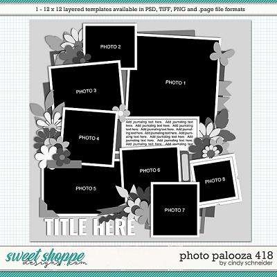 Cindy's Layered Templates - Photo Palooza 418 by Cindy Schneider