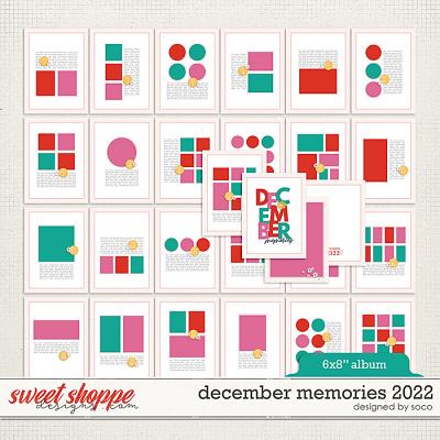 December Memories 2022: 6x8 Template Album | Designed by Soco