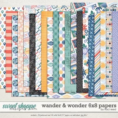 Wander & Wonder 6x8 Papers by Traci Reed