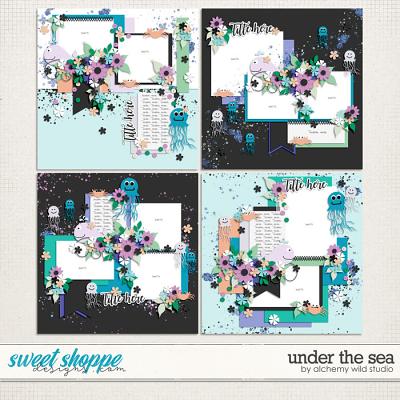 Under The Sea Layered Templates 