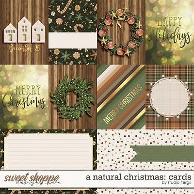 A Natural Christmas: CARDS by Studio Flergs