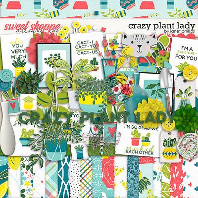 CRAZY PLANT LADY by Janet Phillips