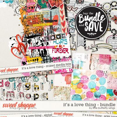 It's a love thing bundle by Little Butterfly Wings