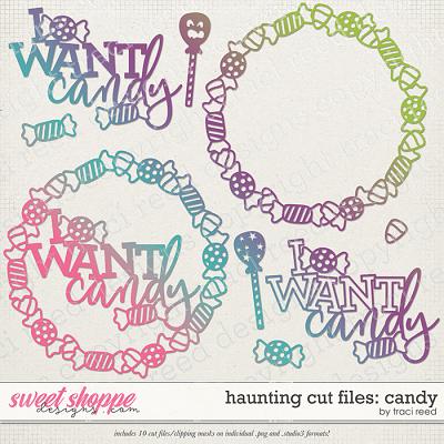 Haunting Candy Cut Files by Traci Reed