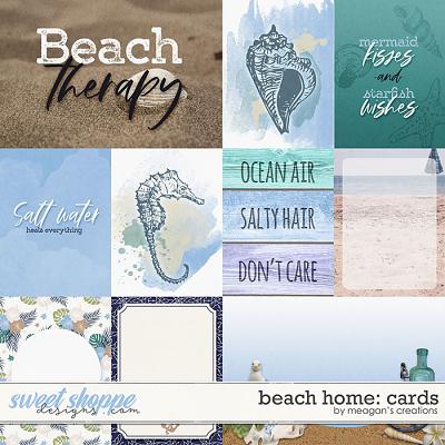 Beach Home: Cards by Meagan's Creations