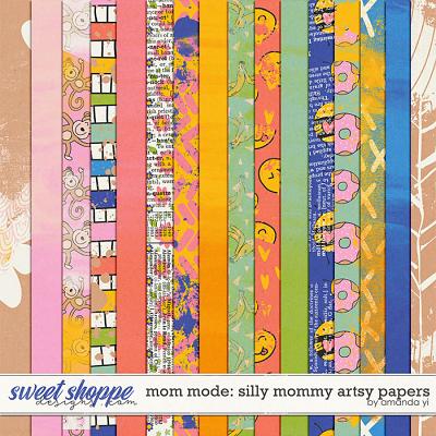 Mom mode: silly mommy: artsy papers by Amanda Yi