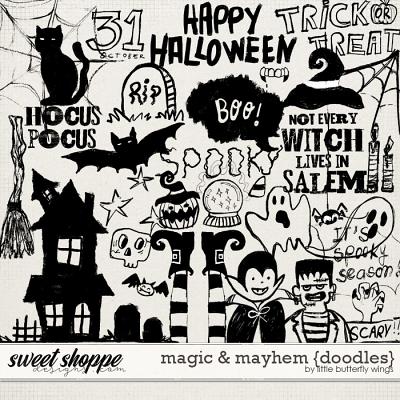 Magic & Mayhem (doodles) by Little Butterfly Wings