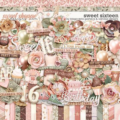 Sweet Sixteen by Blagovesta Gosheva & WendyP Designs