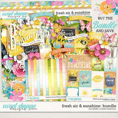 Fresh Air and Sunshine: Bundle by Kristin Cronin-Barrow