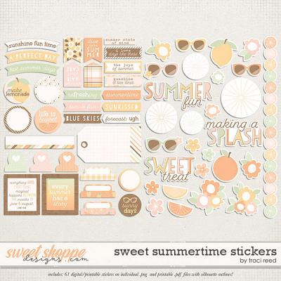 Sweet Summertime Stickers by Traci Reed