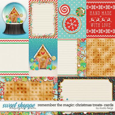 Remember the Magic: CHRISTMAS TREATS- CARDS by Studio Flergs